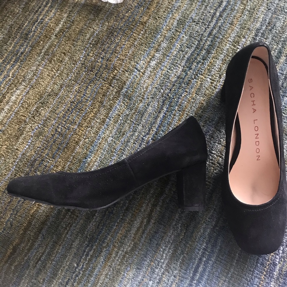 Black Suede Heels